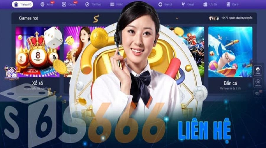 Người chơi liên hệ S666 trong những trường hợp cần thiết